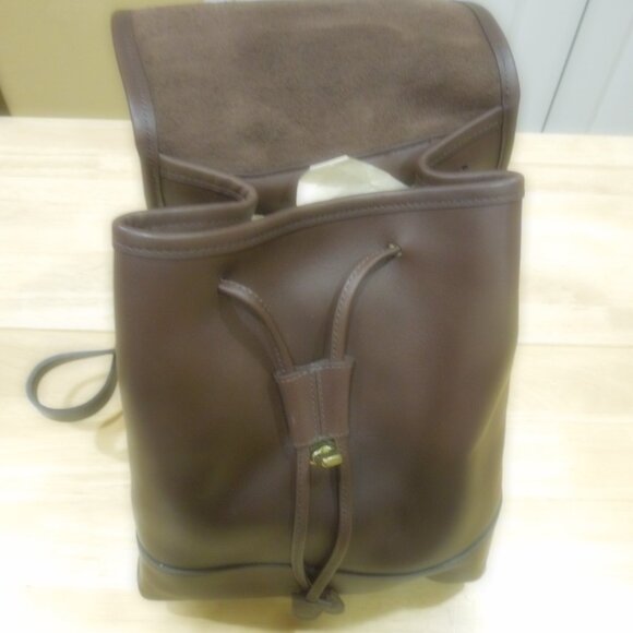 Vintage Coach! NWT Brown Leather Large Daypack - Picture 5 of 5